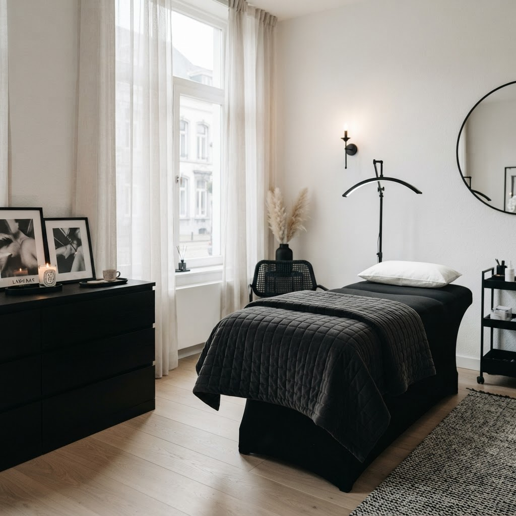 Maastricht lash studio interior